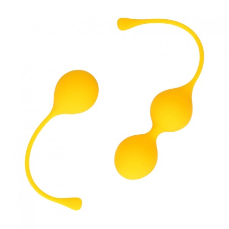 LoveLine, Silicone, Kegel Balls, Training Set, Carambola