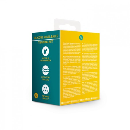 LoveLine, Silicone, Kegel Balls, Training Set, Carambola