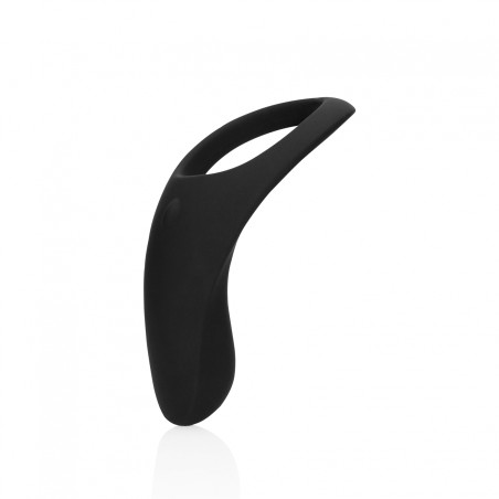 LoveLine, Pointed, Vibrating, Cock Ring, Licorice Black