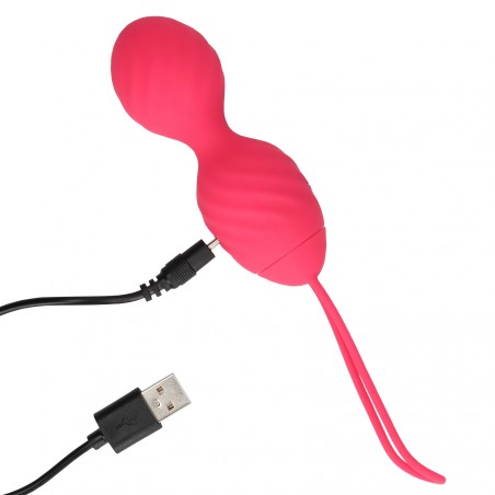 LoveLine, Vibrating Egg, with Remote Control, Strawberry Red