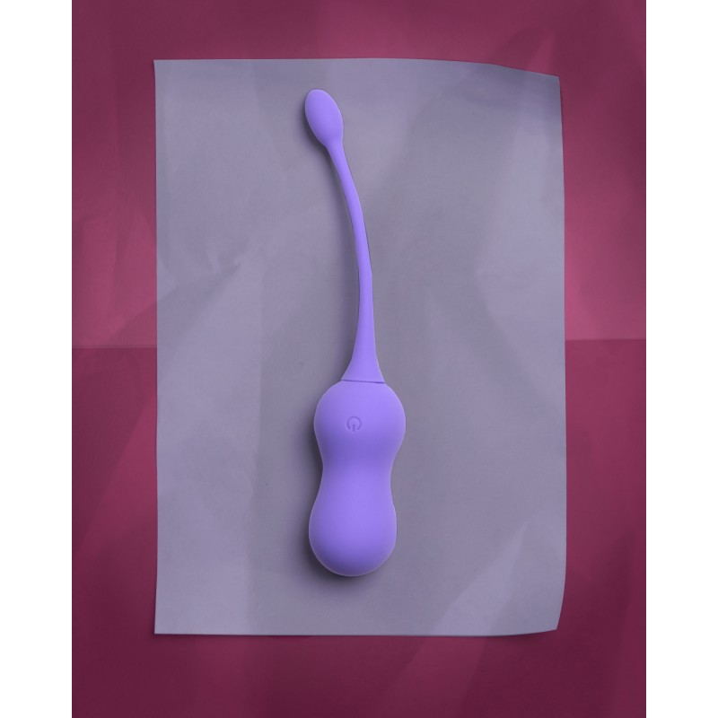 LoveLine, Vibrating Egg, with Remote Control, Violet Harmony
