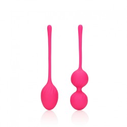 LoveLine, 2 Piece, Thumping, Kegel Bal, Set, Wild Strawberry