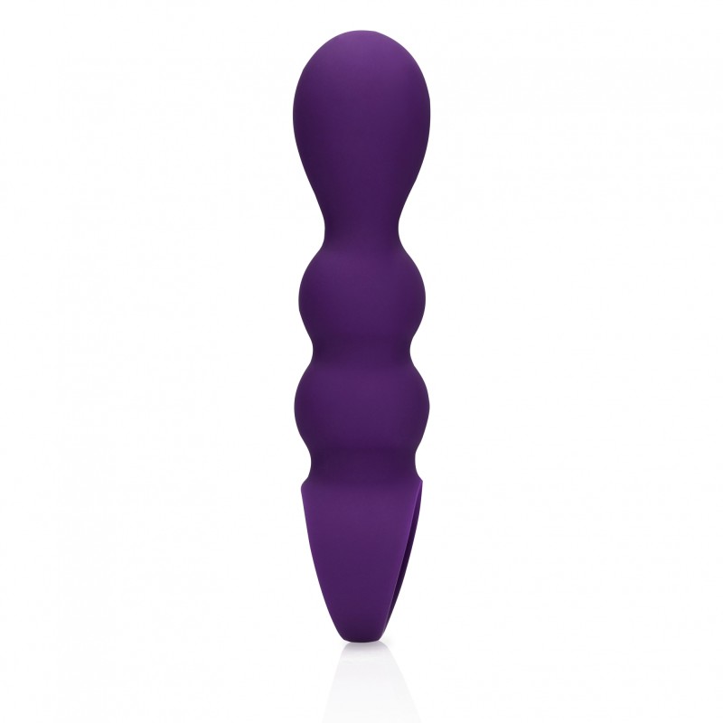 LoveLine, Teardrop, Shaped, Anal, Vibrator, Clear Purple