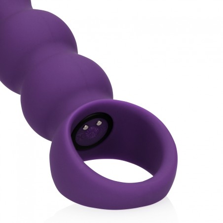 LoveLine, Teardrop, Shaped, Anal, Vibrator, Clear Purple