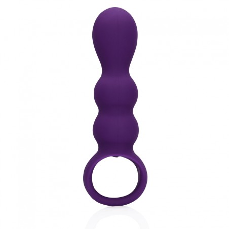 LoveLine, Teardrop, Shaped, Anal, Vibrator, Clear Purple