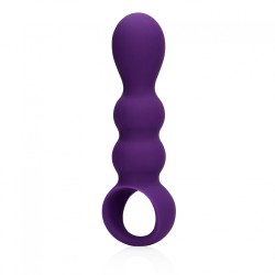 LoveLine, Teardrop, Shaped, Anal, Vibrator, Clear Purple