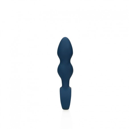 LoveLine, Teardrop, Shaped, Πρωκτική Σφήνα, Σιλικόνης, medium, Baltic Blue