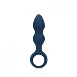 LoveLine, Teardrop, Shaped, Anal Plug,  large, Baltic Blue