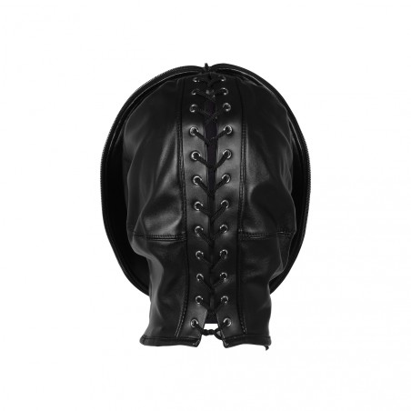 OUCH!, Zip-up, Bondage Mask, Black