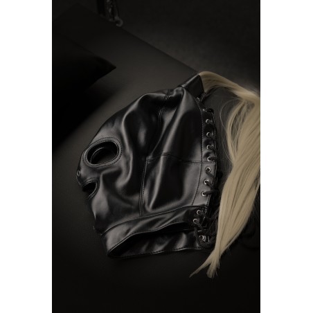 OUCH!, Full Face, Bondage Mask, Με Ξανθιά Αλογοουρά
