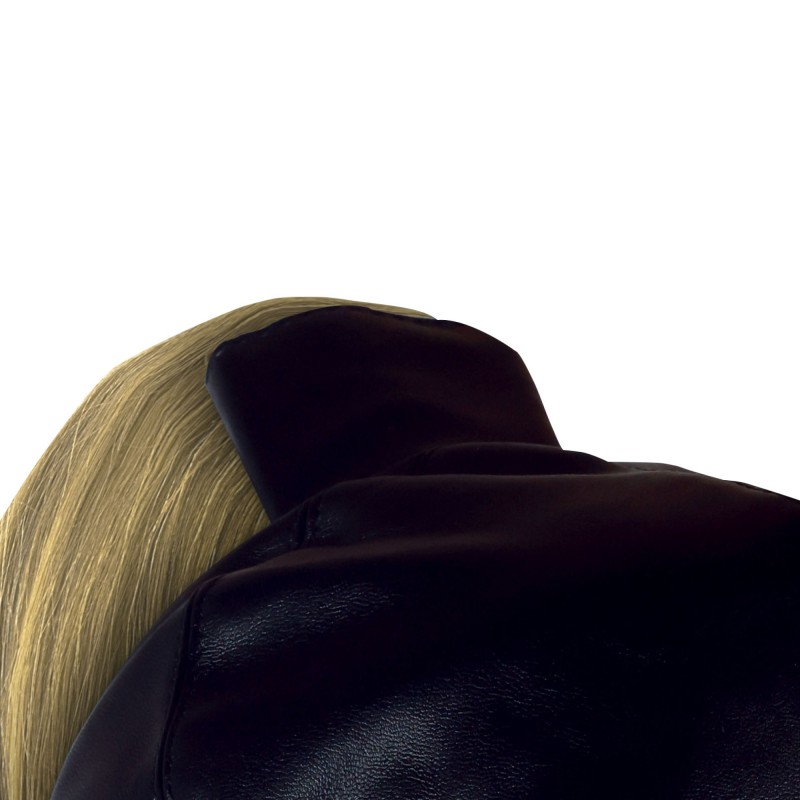 OUCH!, Mask, with Blonde, Ponytail - Black