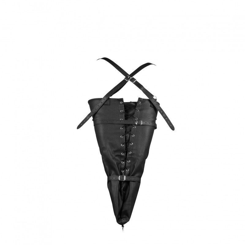 OUCH!, Lace-up, Full Sleeve, Arm Restraint, Black