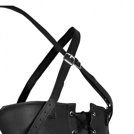 OUCH!, Lace-up, Full Sleeve, Arm Restraint, Black