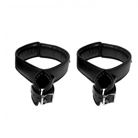 OUCH!, Hand and Thigh, Cuffs Set, Black