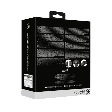 OUCH!, Complete, Arm Restraints, Black