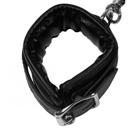 OUCH!, Padded, Thigh Sling, with Hand Cuffs, Black