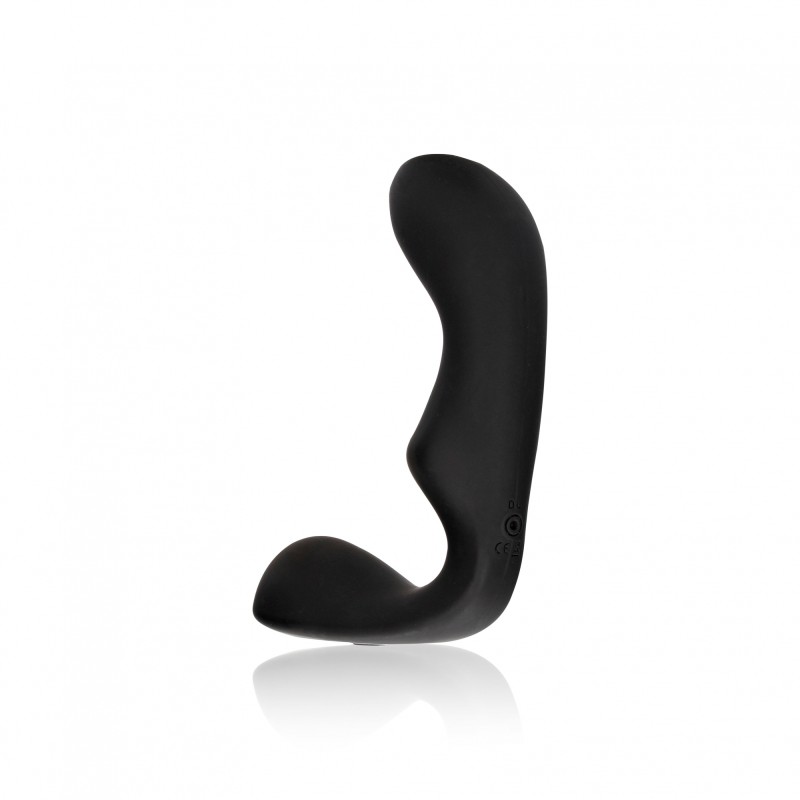 OUCH!, Pointed, Vibrating, Prostate Massager, with Remote Control, Black