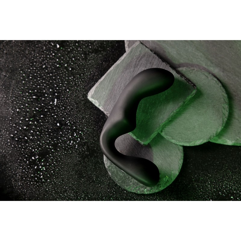 OUCH!, Pointed, Δονούμενος, Προστατικός Massager, με Τηλεχειριστήριο, Μαύρος