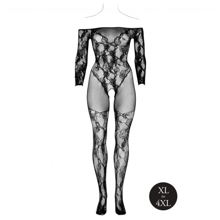 LE DÉSIR, Bodystocking, with Off-Shoulder, Long Sleeves