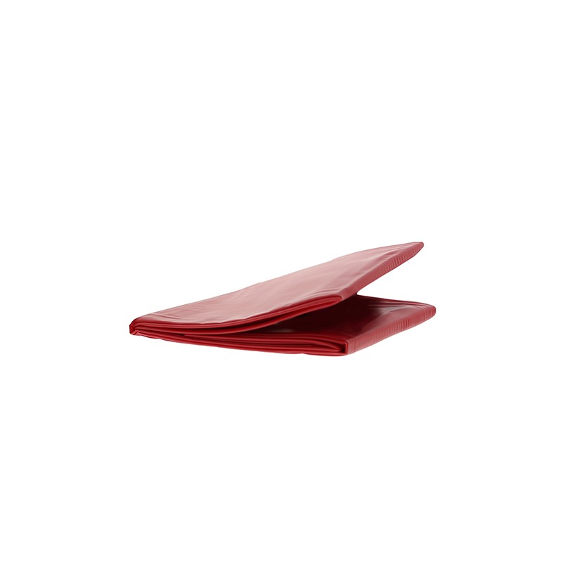 VINYL BED SHEET, RED, 158 X 227cm