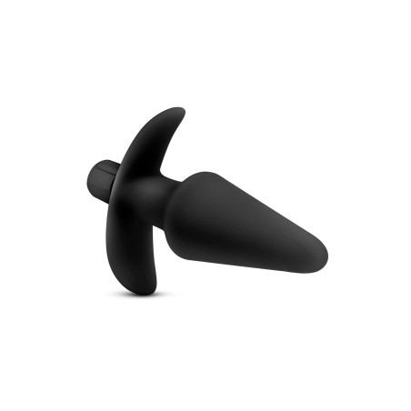 ANAL, ADVENTURES, PLATINUM, Silicone, Vibrating, Anal Plug, Black