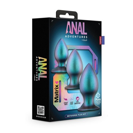 Anal Adventures, Matrix, Metaverse, Butt Plug Kit, Dark Millenia