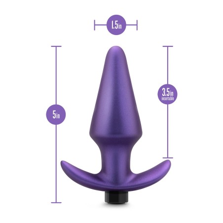 Anal Adventures Matrix, Interstellar, Vibrating Butt Plug, Astro Violet