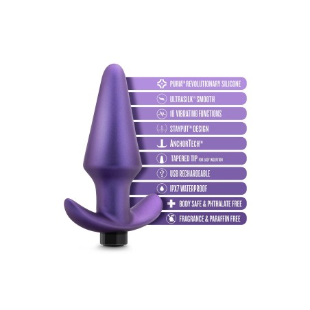 Anal Adventures Matrix, Interstellar, Vibrating Butt Plug, Astro Violet