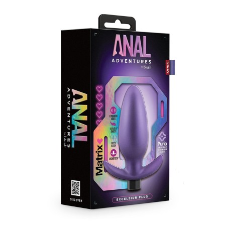 Anal, Adventures, Matrix, Excelsior, Vibrating, Anal Plug, Astro Violet