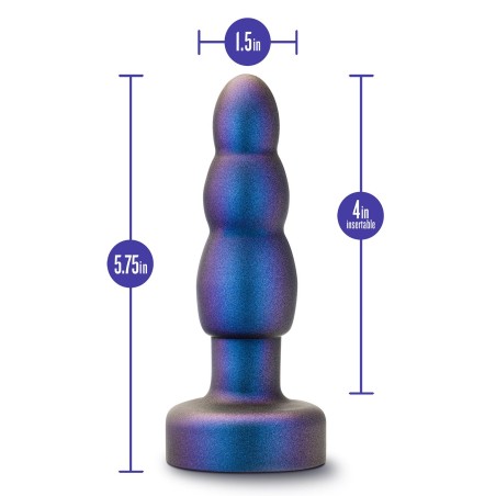 Anal, Adventures, Matrix, KINETIK, Vibrating, Anal Plug, Space Age Blue