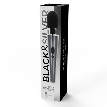 BLACK&SILVER | DEXTER | Wand Massager