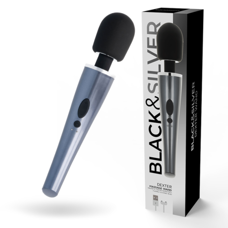 BLACK&SILVER | DEXTER | Wand Massager