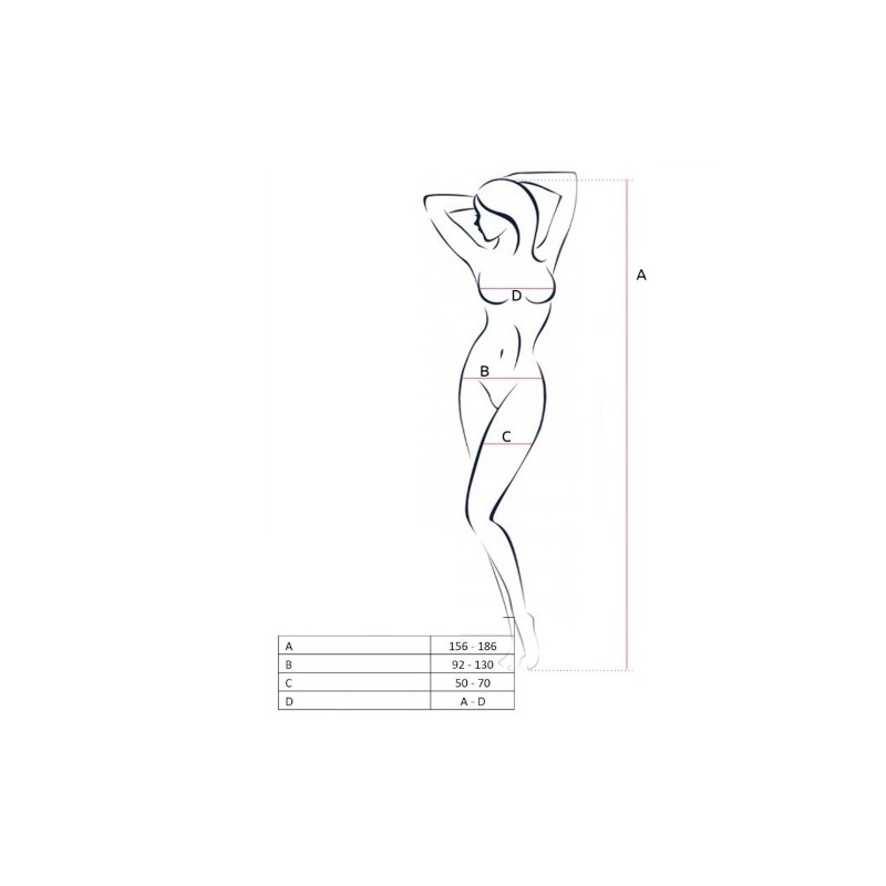 PASSION WOMAN | BS072 | Ολόσωμο Καλσόν - Κόκκινο