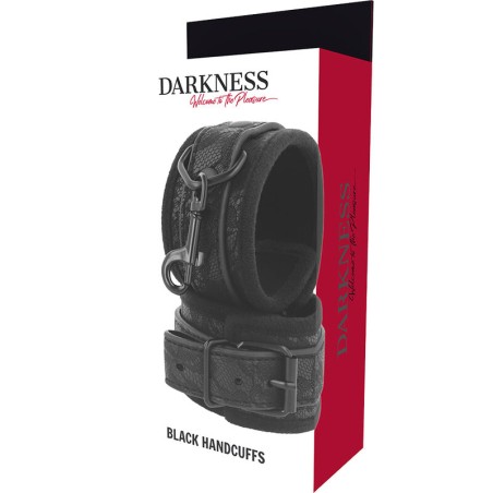 DARKNESS | LUXE | BDSM Χειροπέδες - Μαύρες
