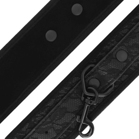 DARKNESS | LUXE | BLACK BDSM HANDCUFFS