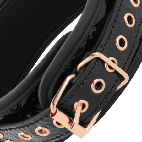 BEGME | Black Edition Collar With Nipple Clamps With Neoprene Lining