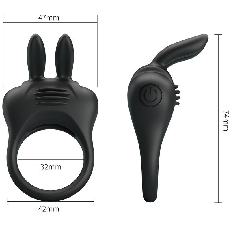 PRETTY LOVE | DAVION RABBIT VIBRATOR RING