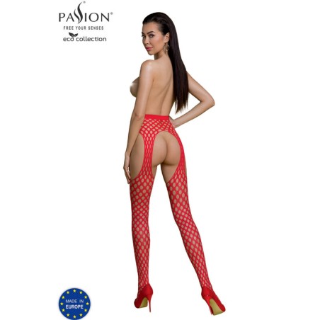 PASSION | S003 | ECO COLLECTION BODYSTOCKING ECO -  ΚΟΚΚΙΝΟ