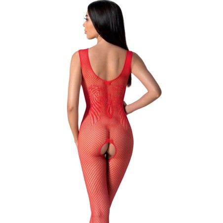 PASSION | BS098 | BODYSTOCKING - ONE SIZE - RED