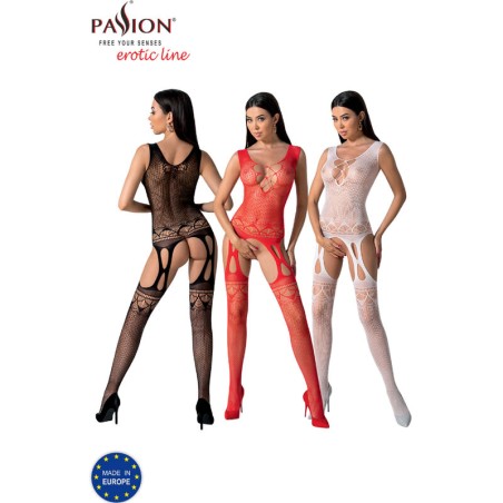 PASSION | BS099 | BODYSTOCKING - ONE SIZE - BLACK