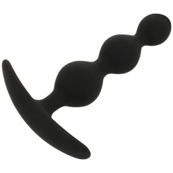 BLACK&SILVER | RUPERT ANAL BALL CHAIN - 10cm