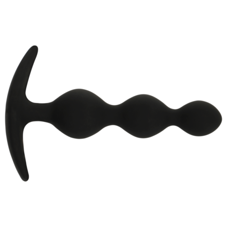 BLACK&SILVER | RUPERT ANAL BALL CHAIN - 10cm