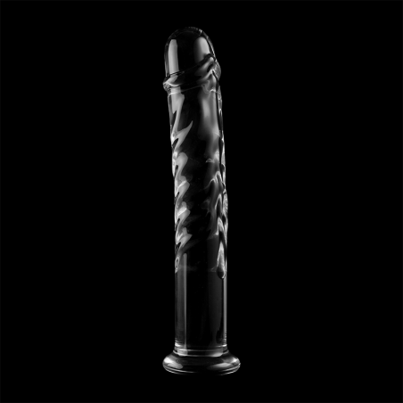 NEBULA SERIES BY IBIZA | MODEL 16 | DILDO BOROSILICATE GLASS - CLEAR