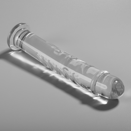 NEBULA SERIES BY IBIZA | MODEL 16 | DILDO BOROSILICATE GLASS - CLEAR