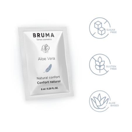 BRUMA | ALOE VERA | NATURAL CONFORT | Λιπαντικό Βάσης Νερού - 6ml