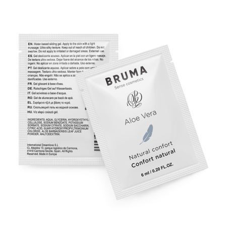 BRUMA | ALOE VERA | NATURAL CONFORT | Λιπαντικό Βάσης Νερού - 6ml