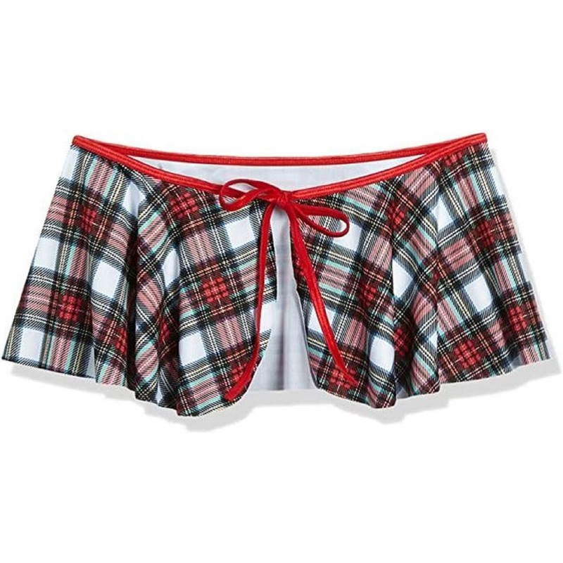 Schoolgirl Bralette με Φούστα και Κολάρο