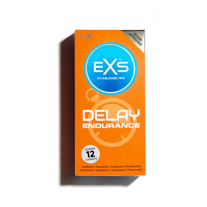 EXS | Προφυλακτικά με Επιβραδυντικό Εκσπερμάτωσης - 12τμχ