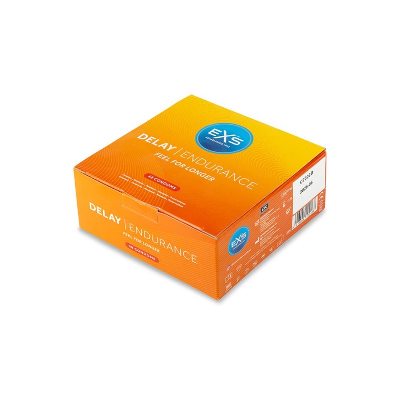 EXS | Προφυλακτικά με Επιβραδυντικό Εκσπερμάτωσης - 48τμχ