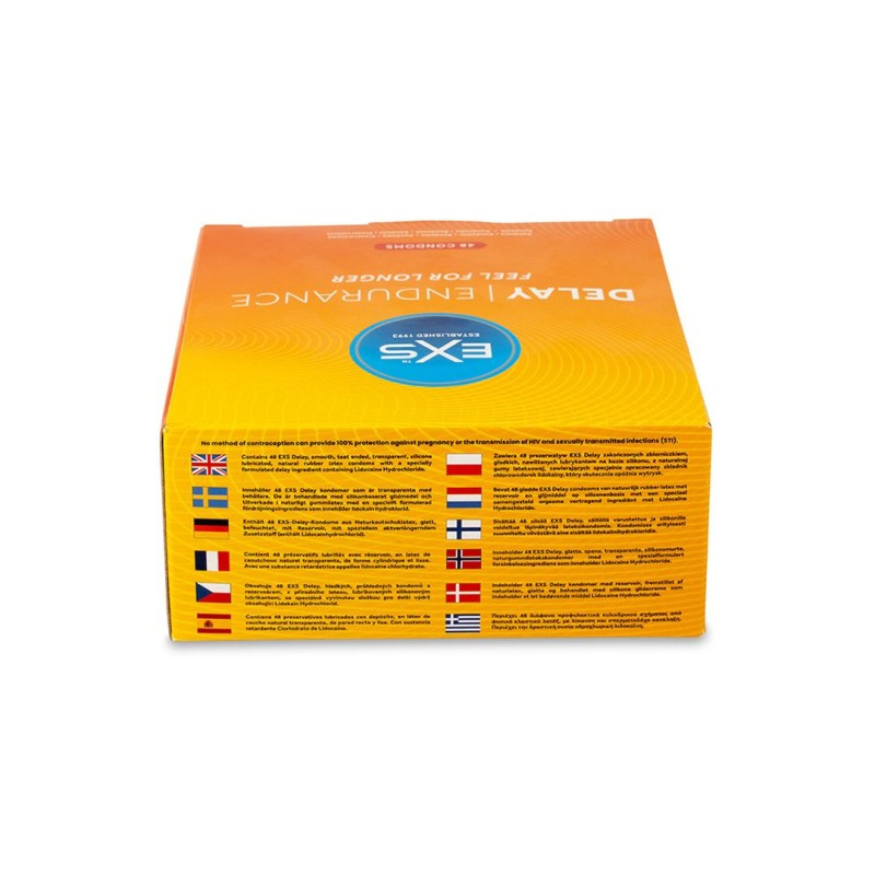 EXS | Προφυλακτικά με Επιβραδυντικό Εκσπερμάτωσης - 48τμχ